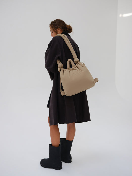 Sac souple ONA beige