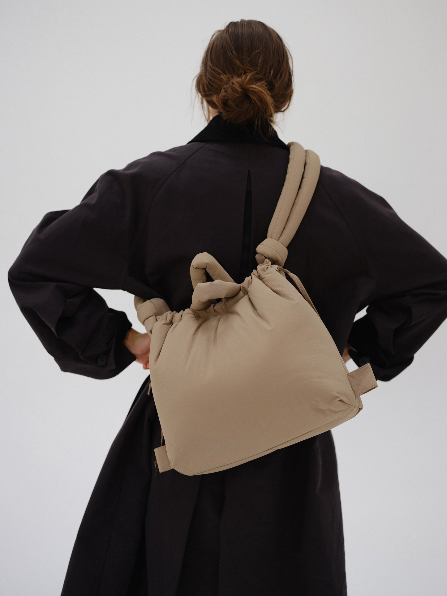 Sac souple ONA beige