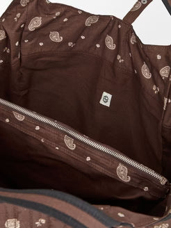 Sac Bloom paisley marron