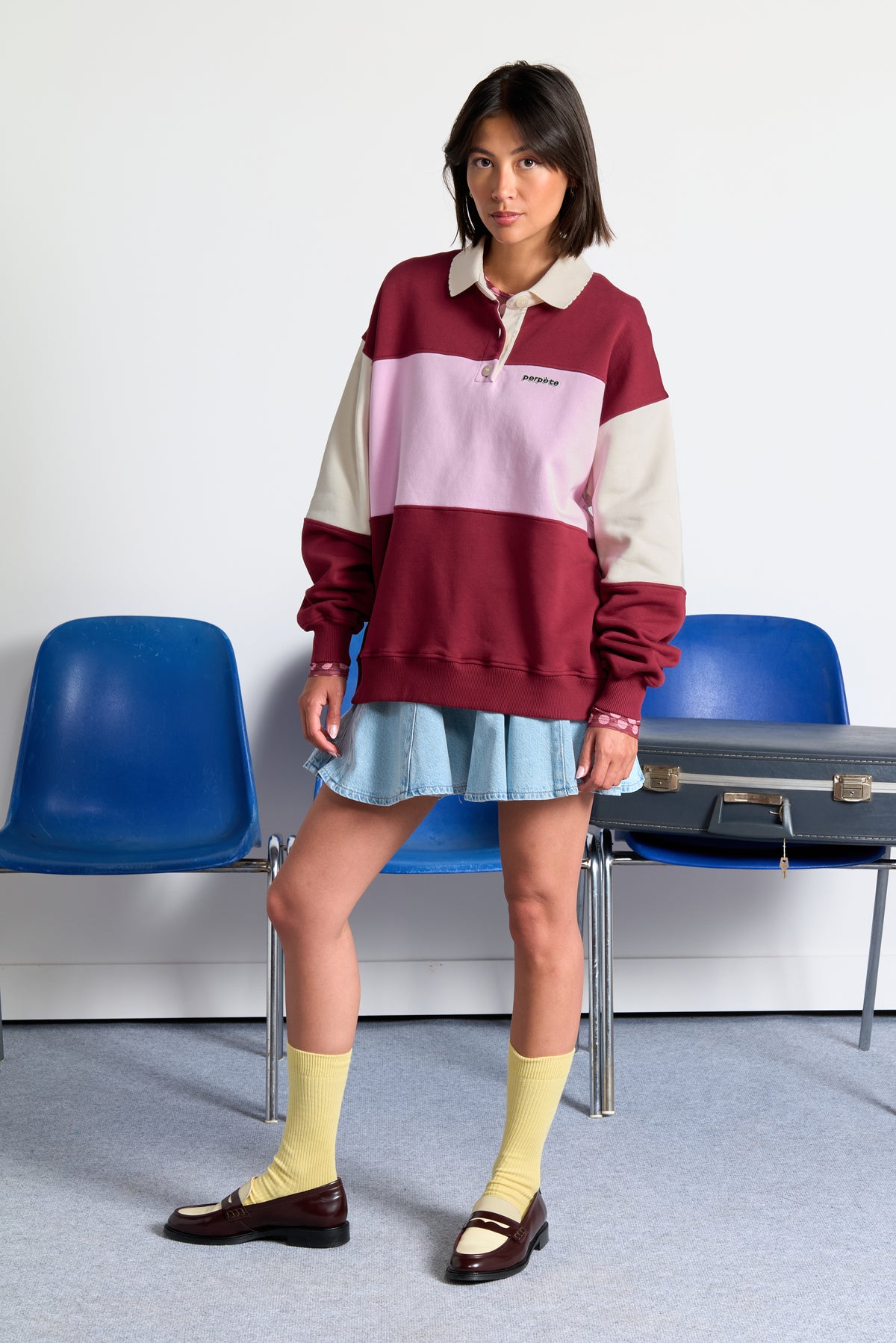 Sweat Linda bordeaux