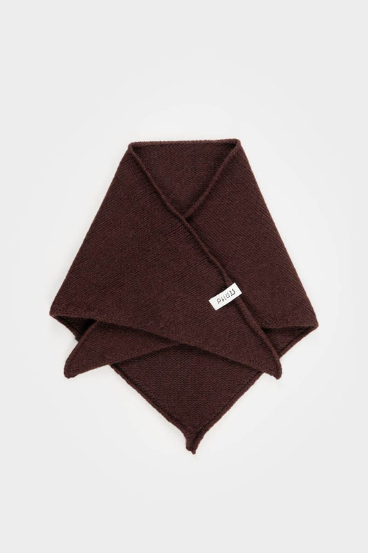 Foulard bandana Brun café