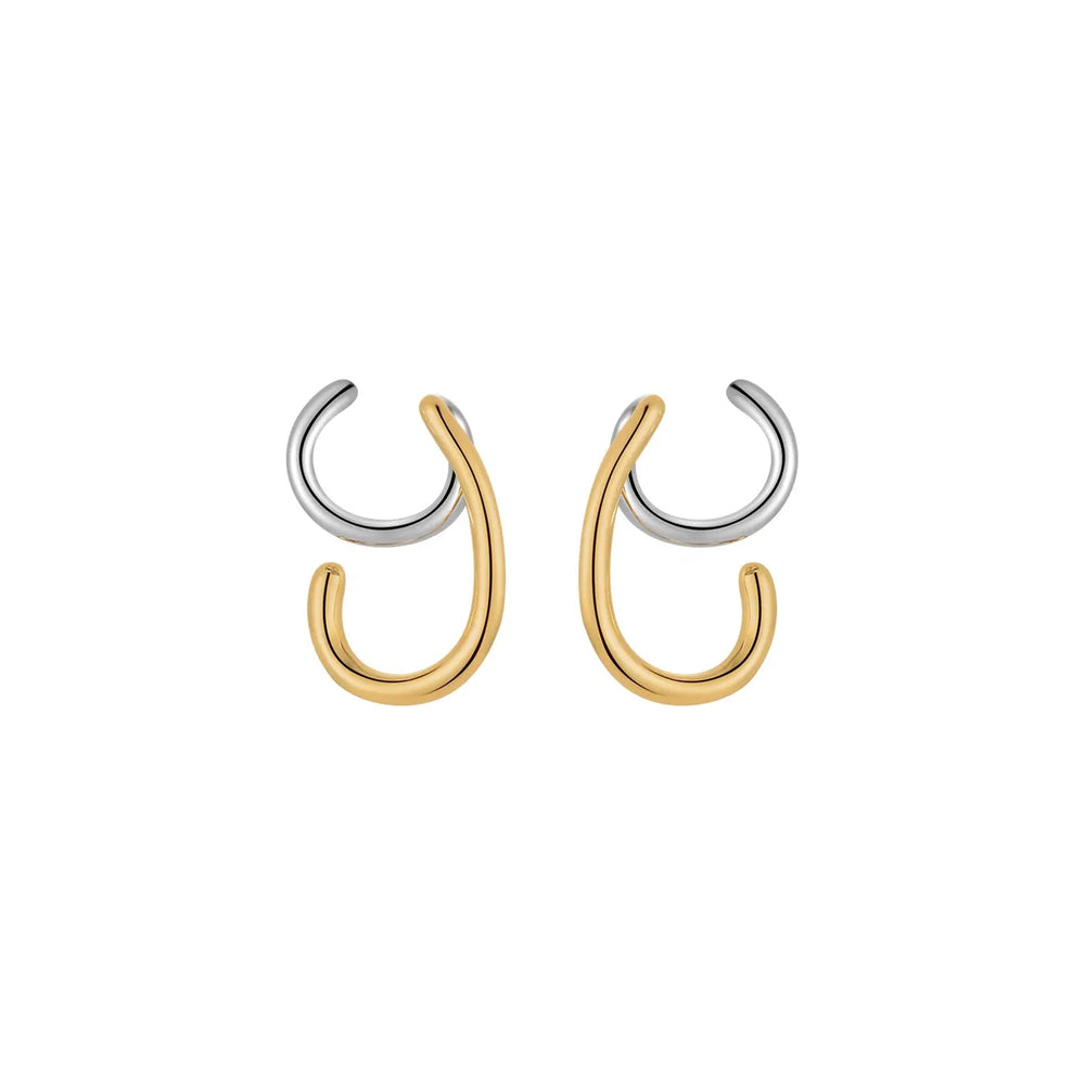 EARCUFF mixte OR / ARGENT