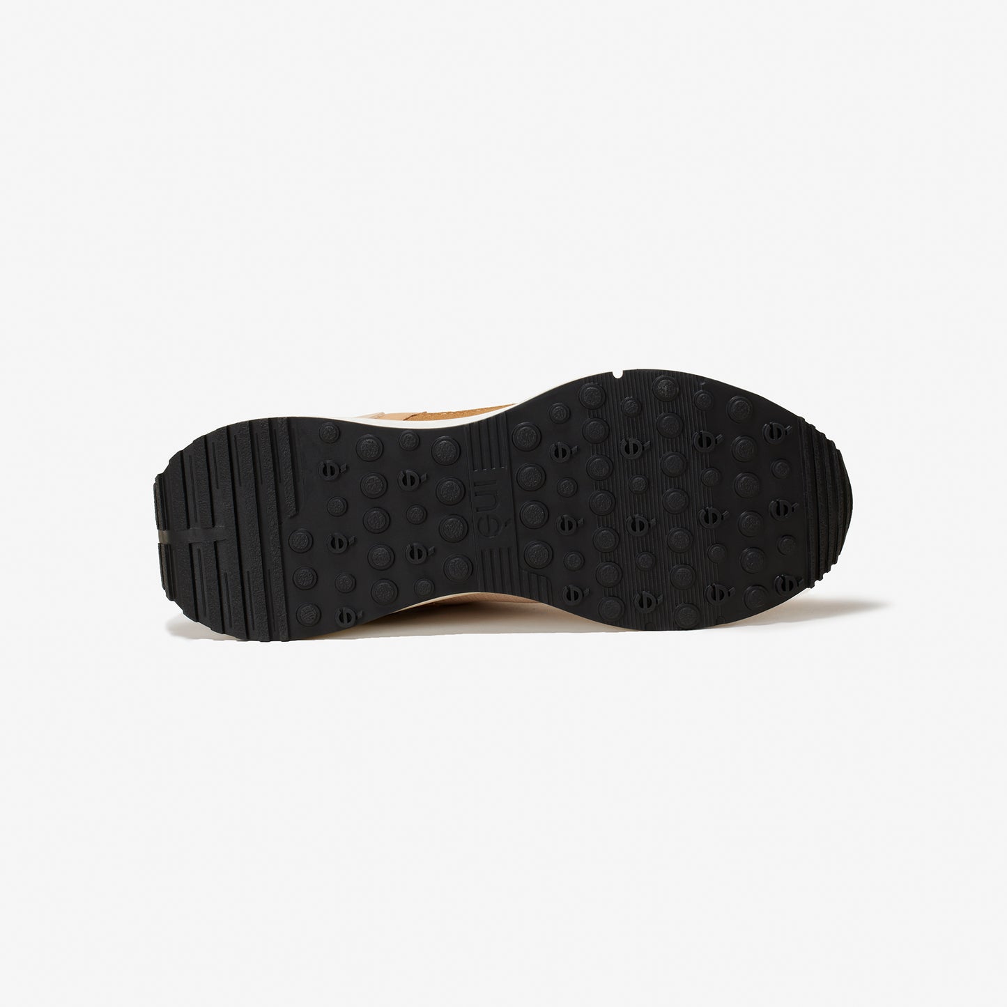 Baskets noir et beige