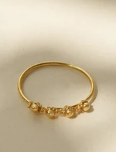 Bague Arabesques Doré