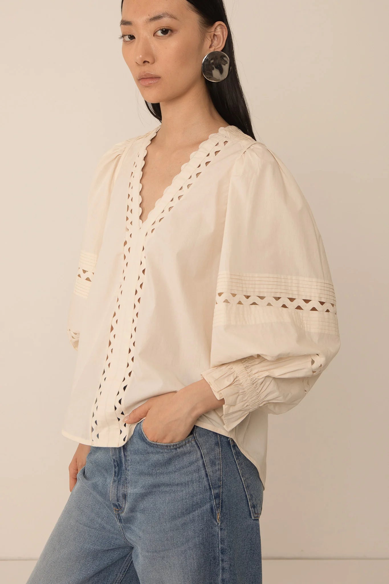 Blouse Arlette écru