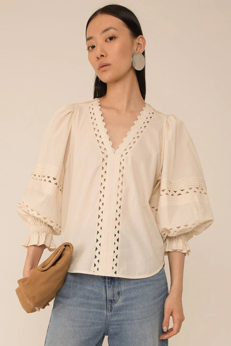 Blouse Arlette écru
