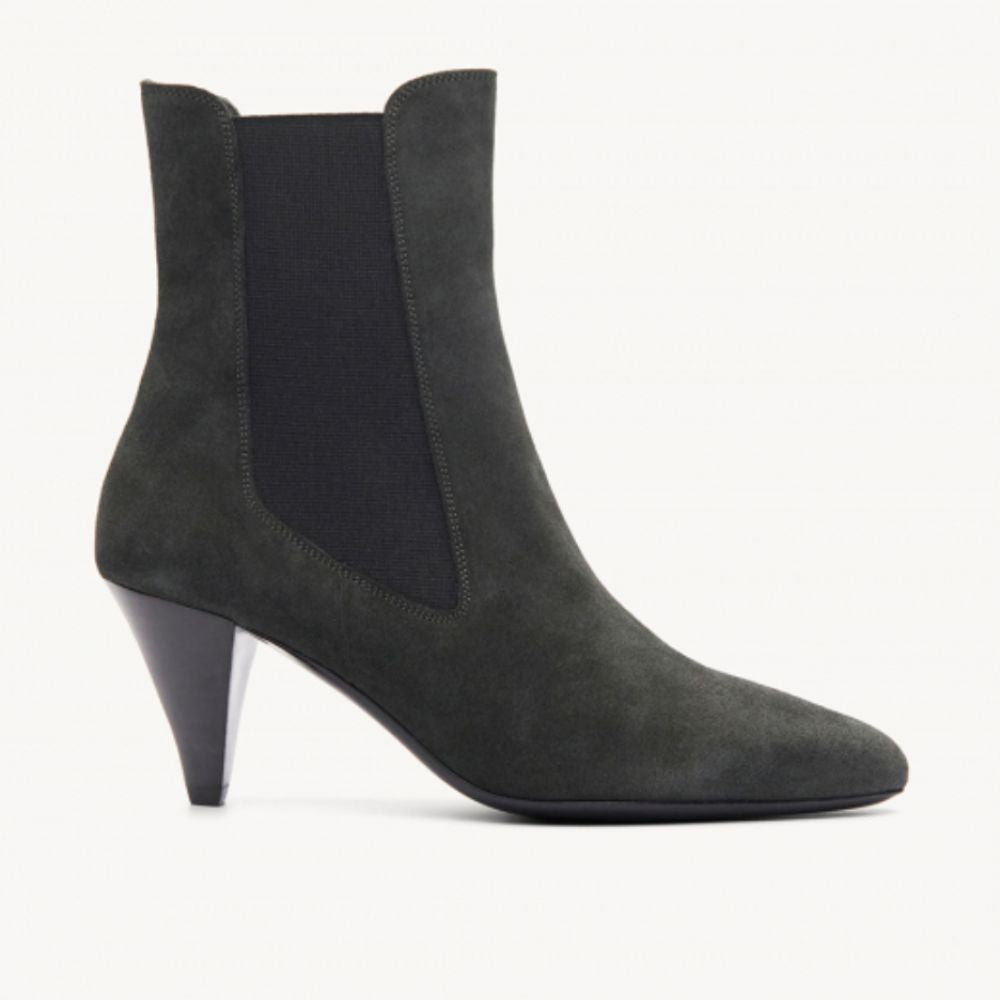 Bottines n°621 suede ardoise