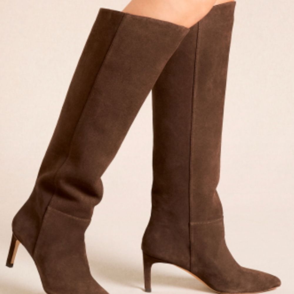 Bottes n°721 noir suede marron