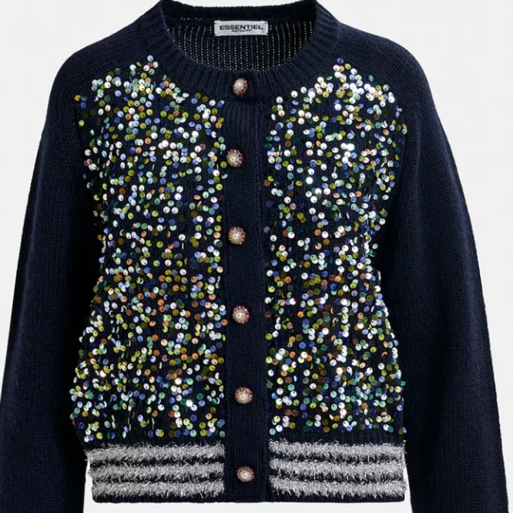 Cardigan Halter à sequin