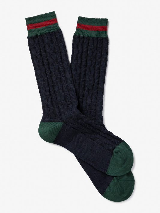 Chaussettes Bobby marine HOMME 40/45