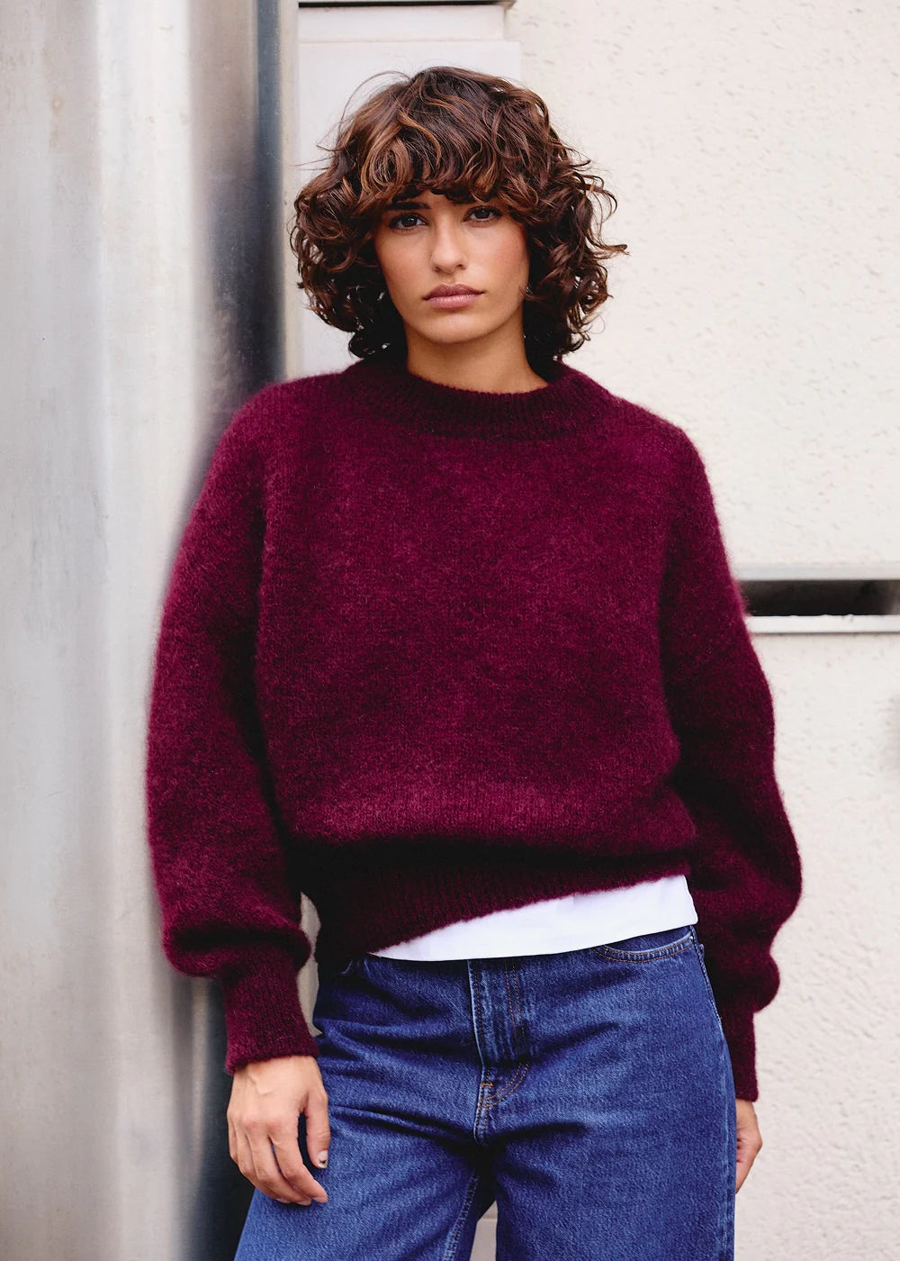 Pull jane aubergine