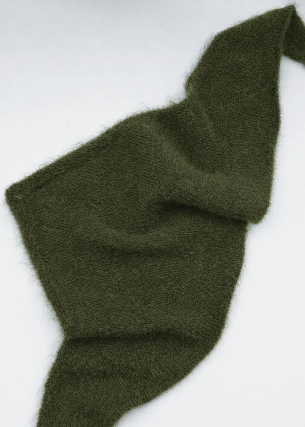 Echarpe triangle Jenna olive