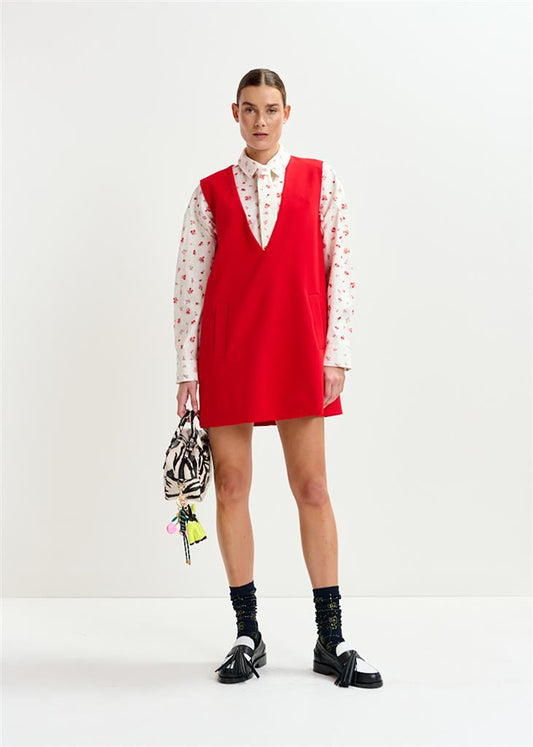 Robe courte Itravel rouge