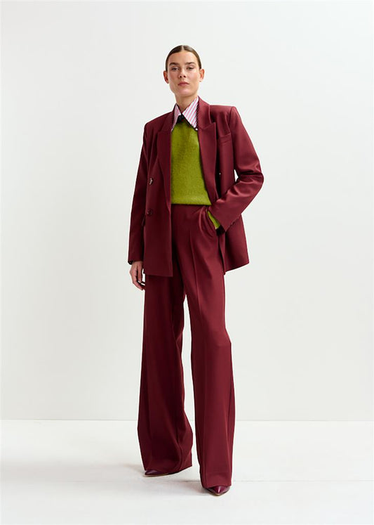 Pantalon Izi bordeau