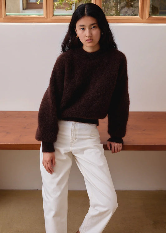 Pull Jane chocolat