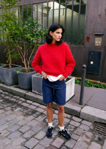 Pull Jane rouge