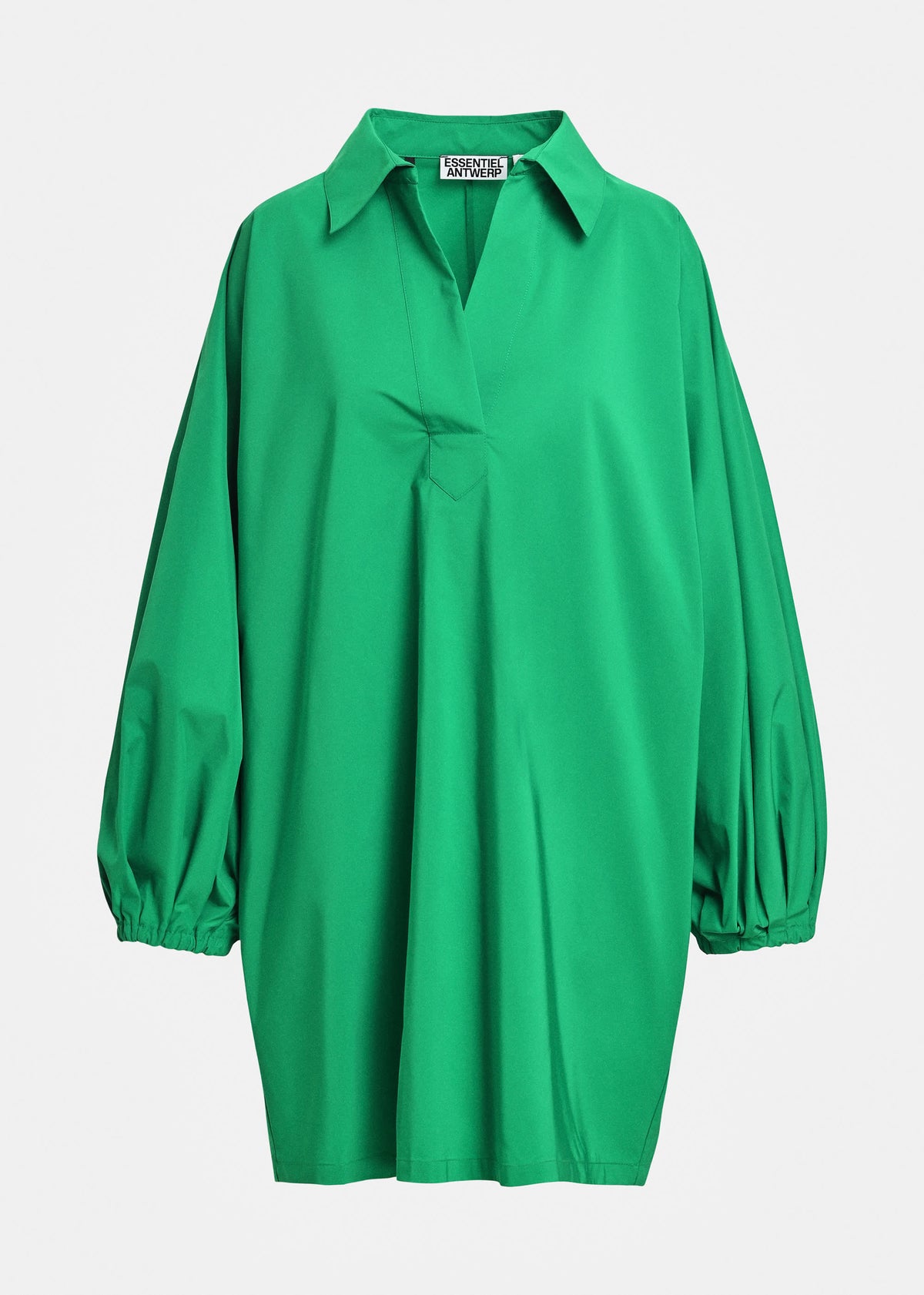 Robe overzise Keagan vert