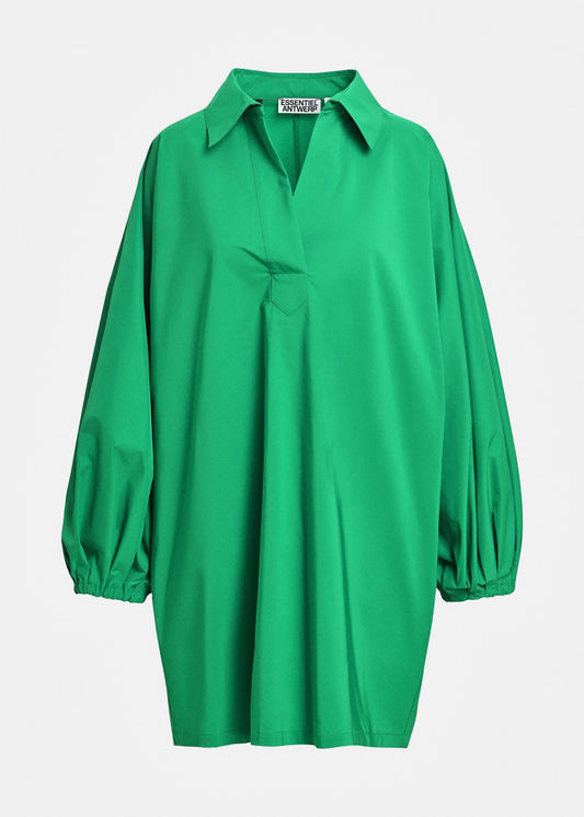 Robe overzise Keagan vert