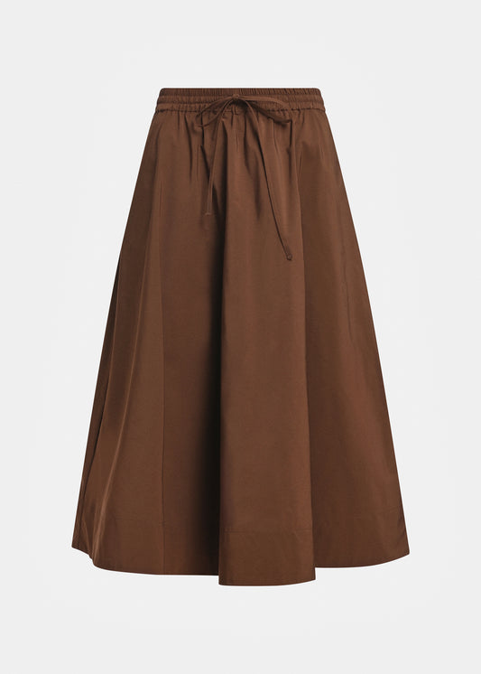 Jupe Keely marron