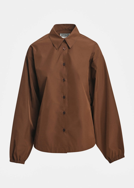 Chemise Kooper marron
