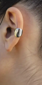 EARCUFF Argent Lune