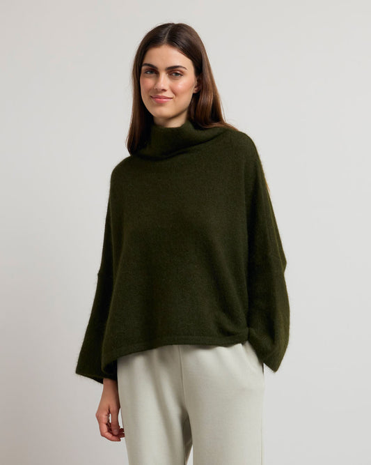 Pull malou vert sapin