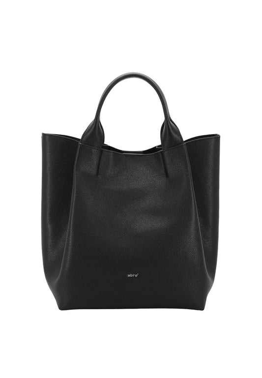 Sac shopping essential medium cuir agave noir