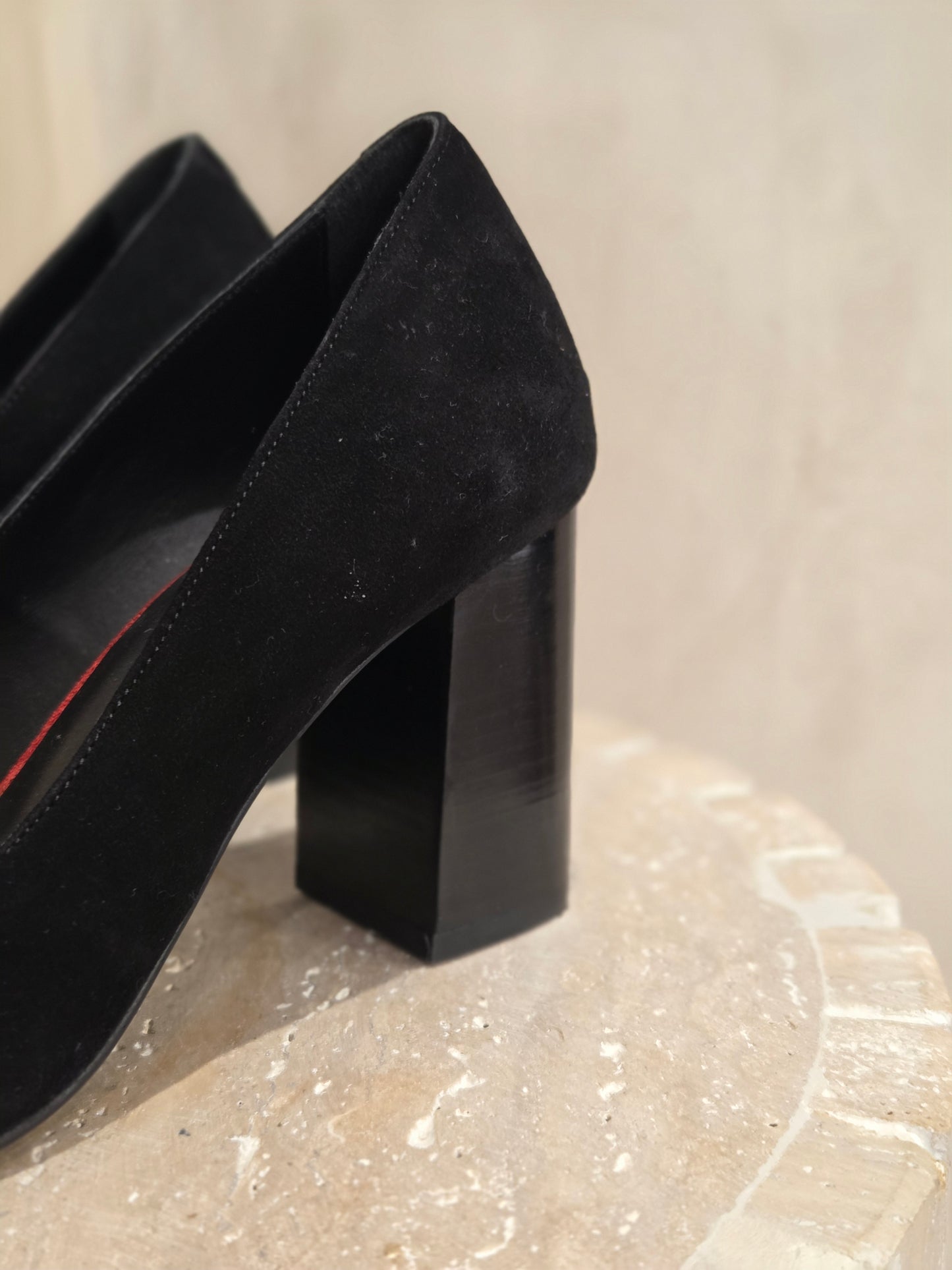 ESCARPINS N°121 Velour Noir