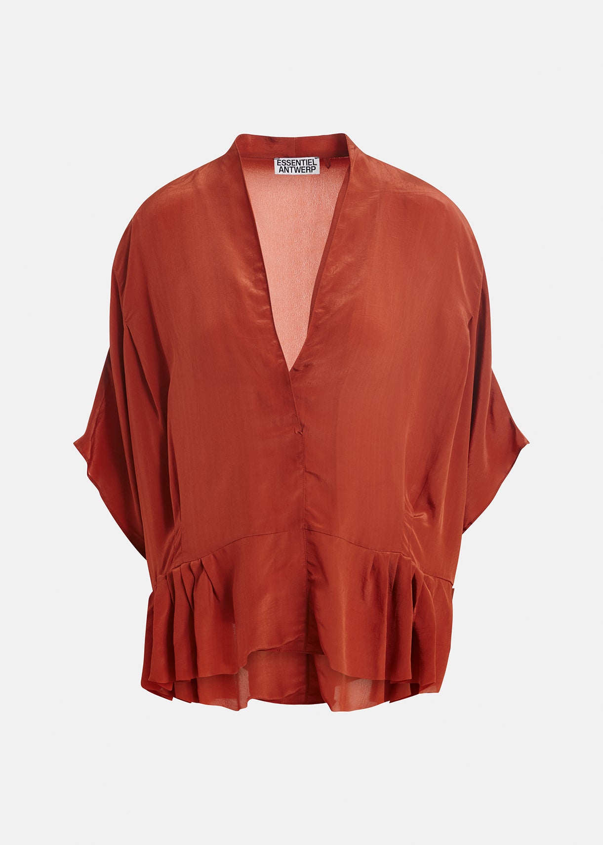 Blouse Jacaranda rouge