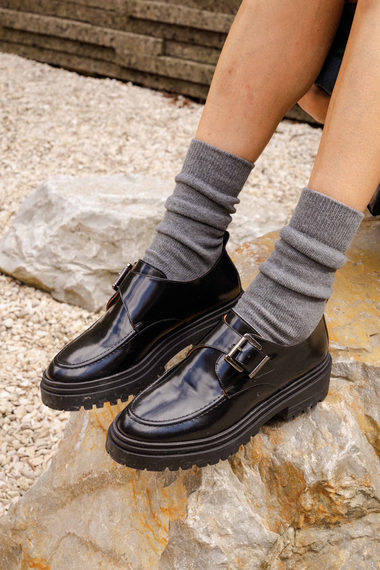 Mocassins Nicola Noir Siyah
