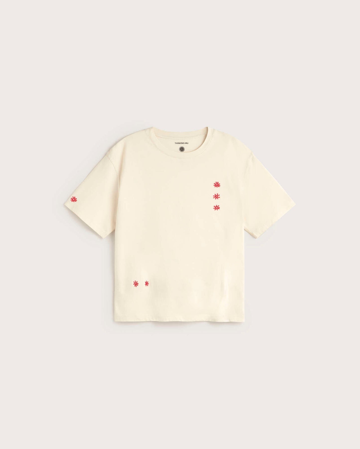 T-shirt lucia Sole mio écru