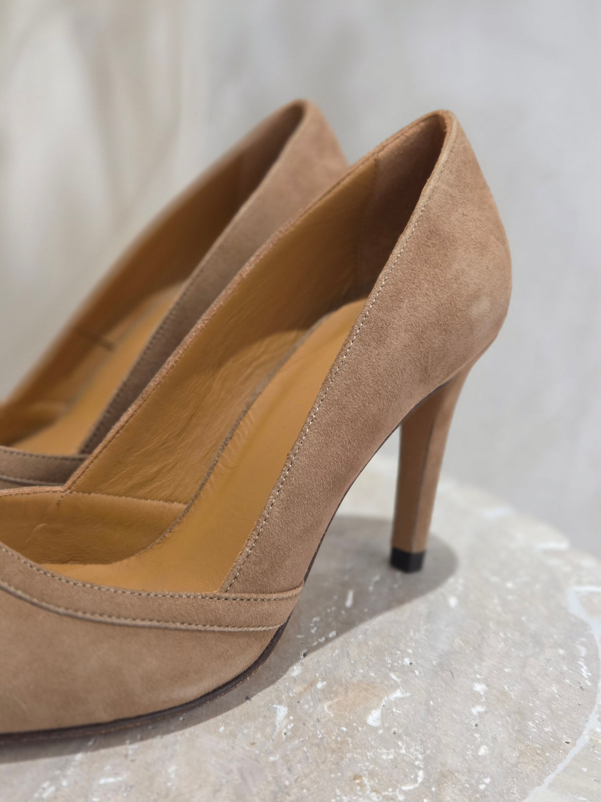 Escarpins n° 117 beige