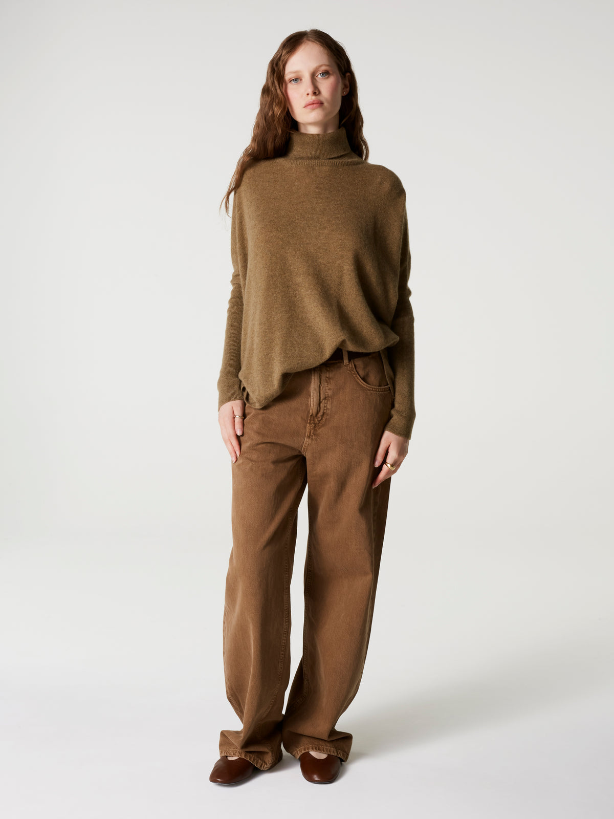 Pull Cachemire Clara Bronze