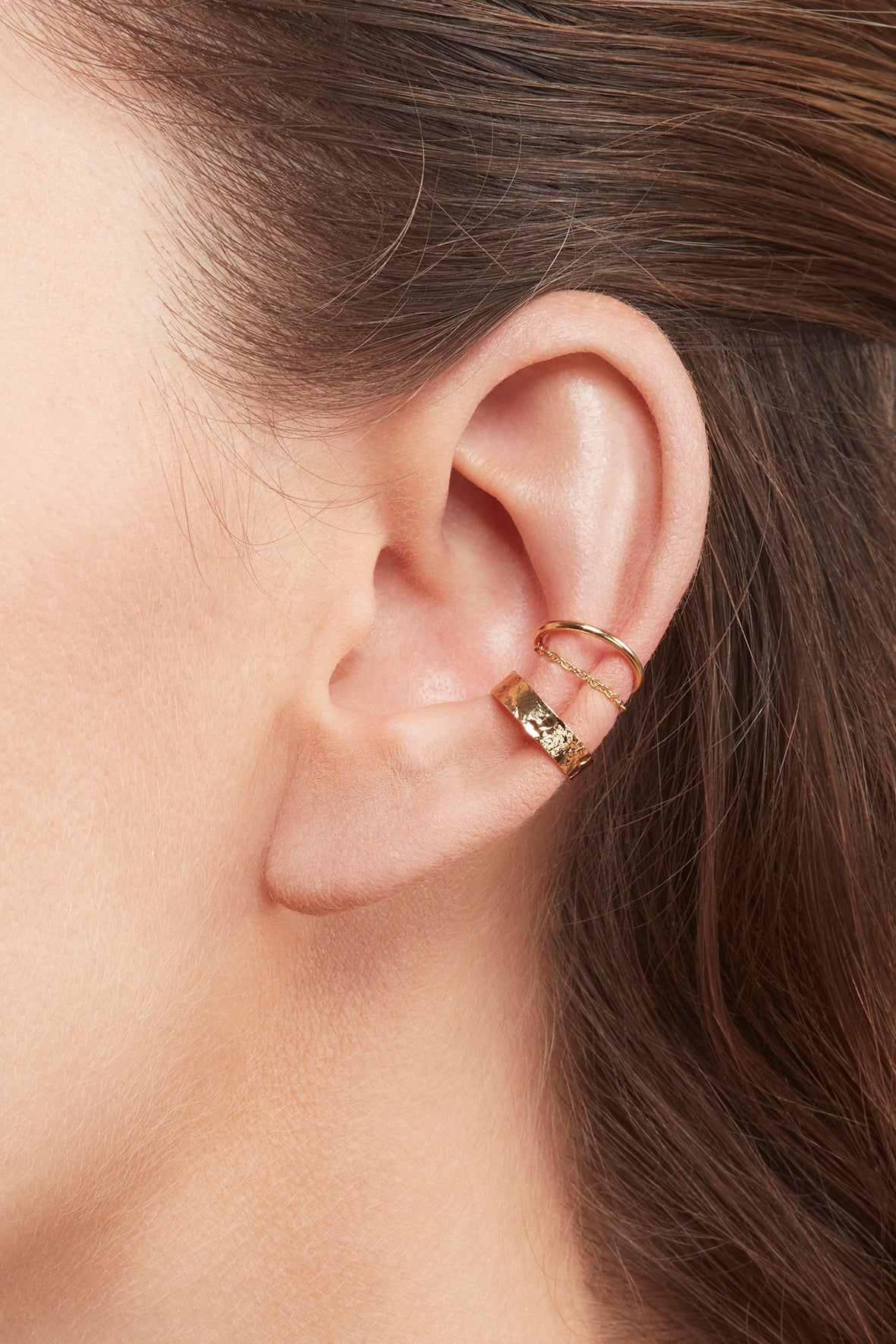 Bague d'oreille georges argent