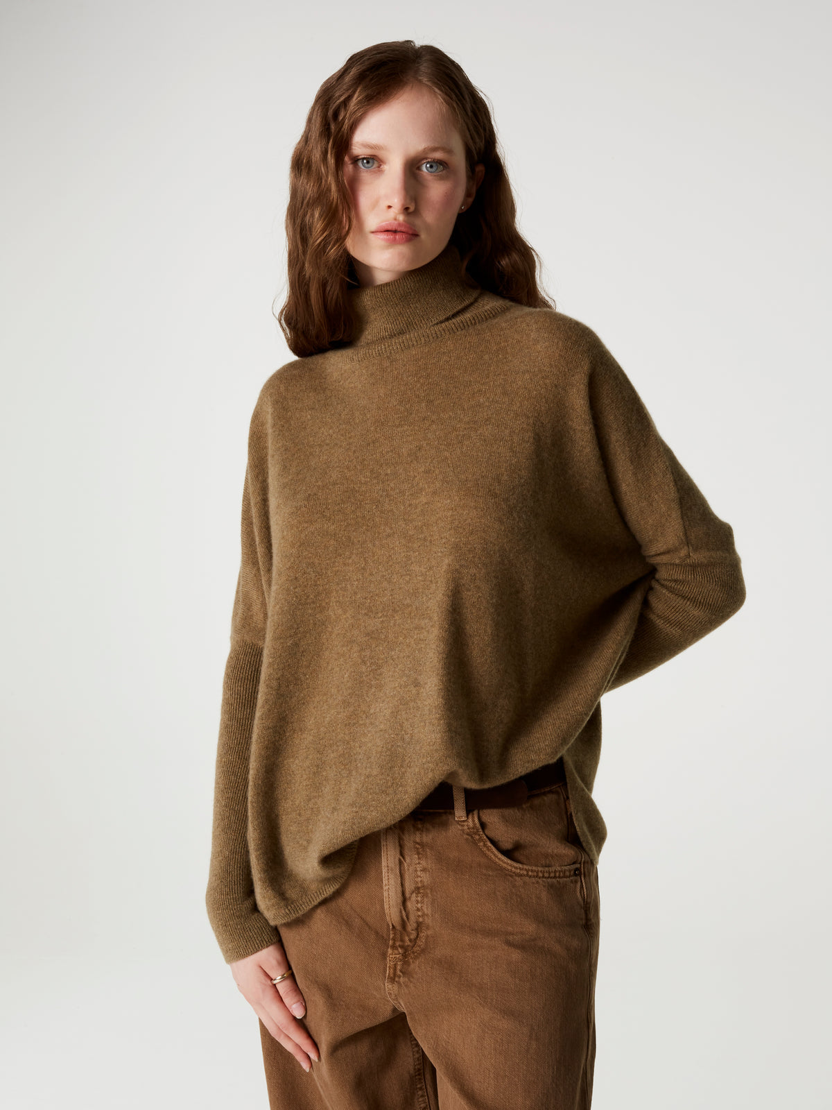 Pull Cachemire Clara Bronze