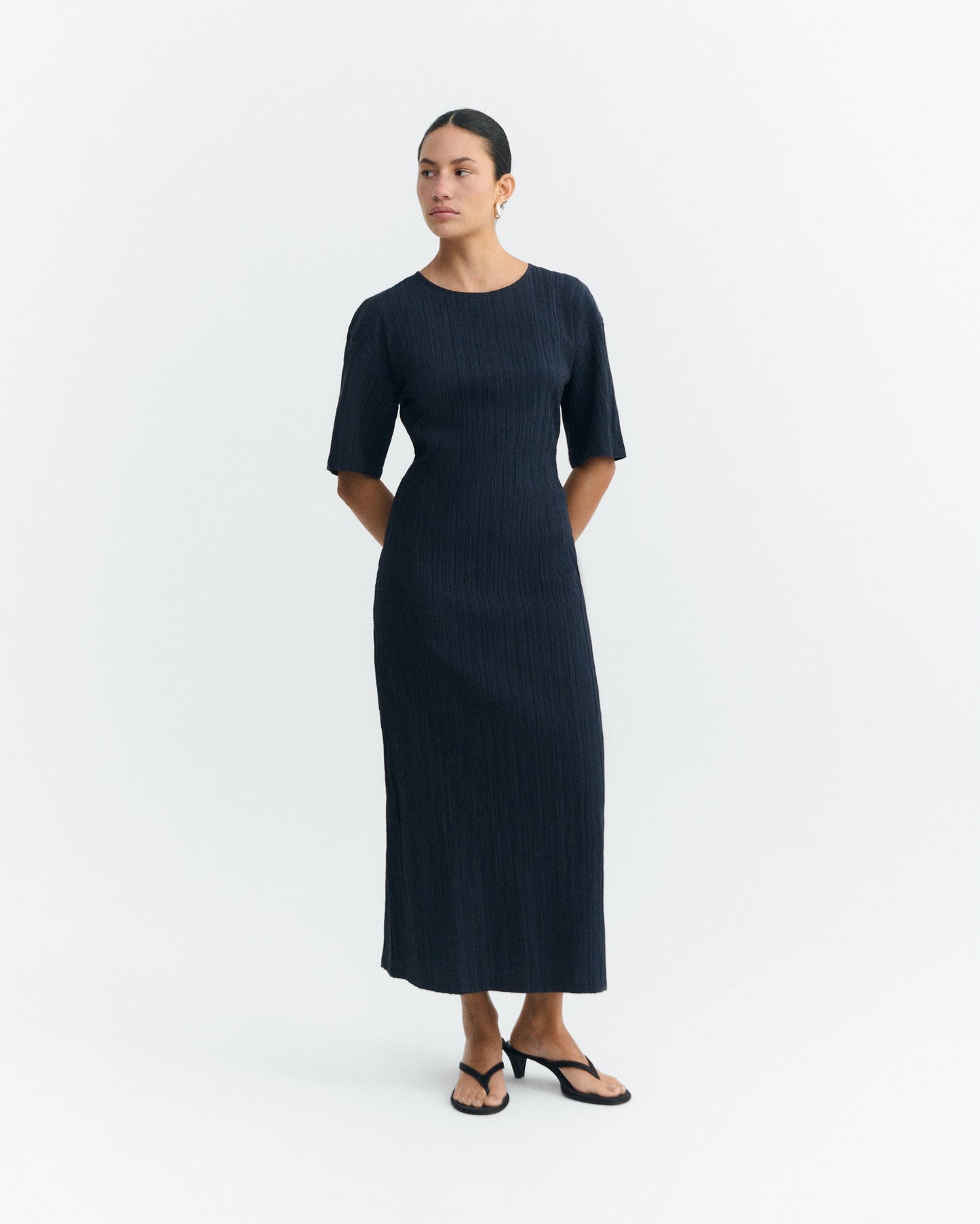 Robe Kina bleu marine