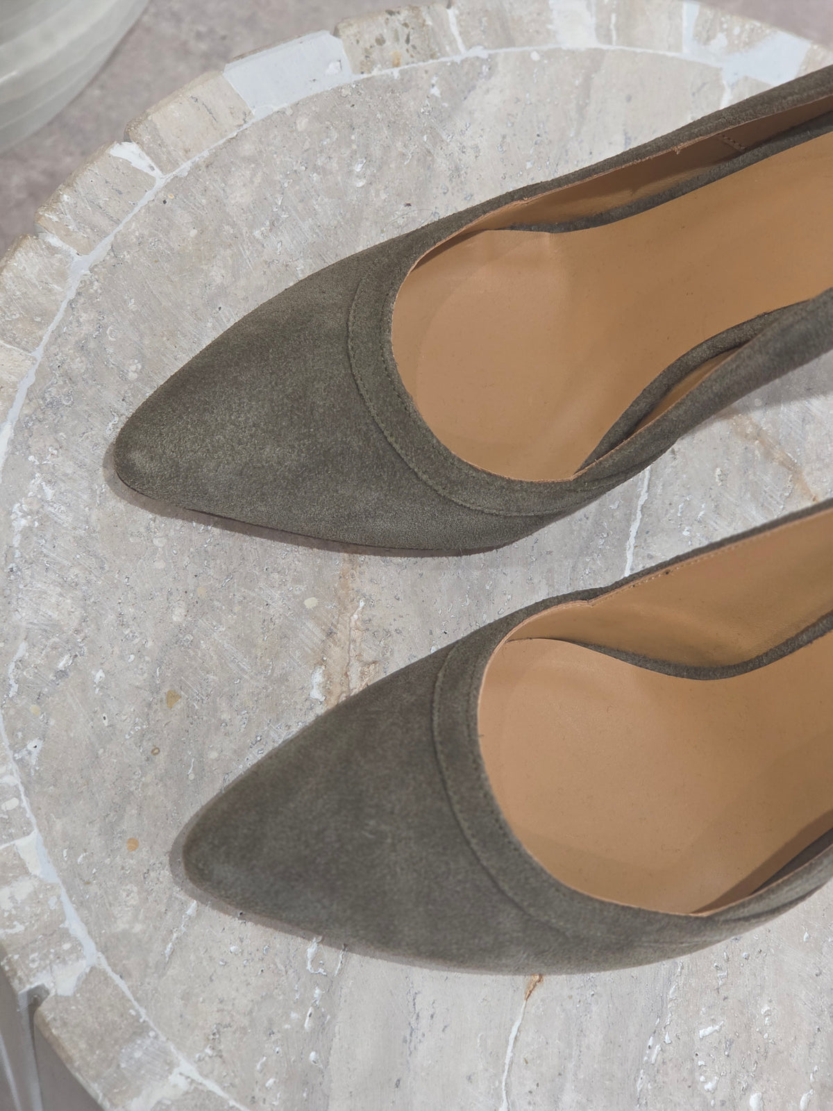 Escarpins n° 117 kaki