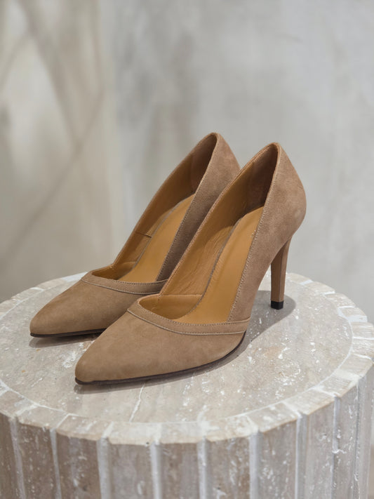 Escarpins n° 117 beige