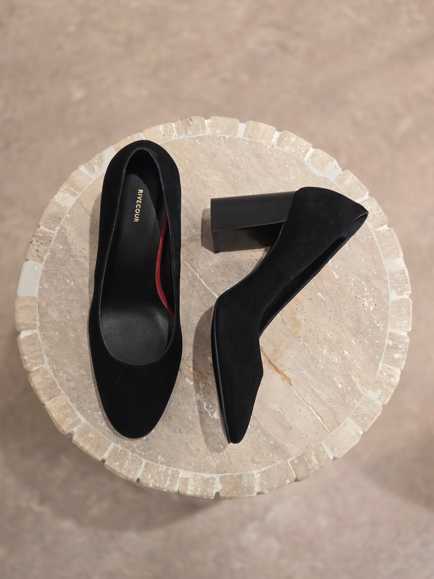 ESCARPINS N°121 Velour Noir