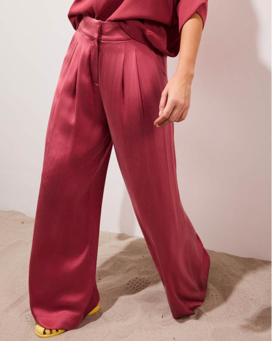 Pantalon Moreau terracotta