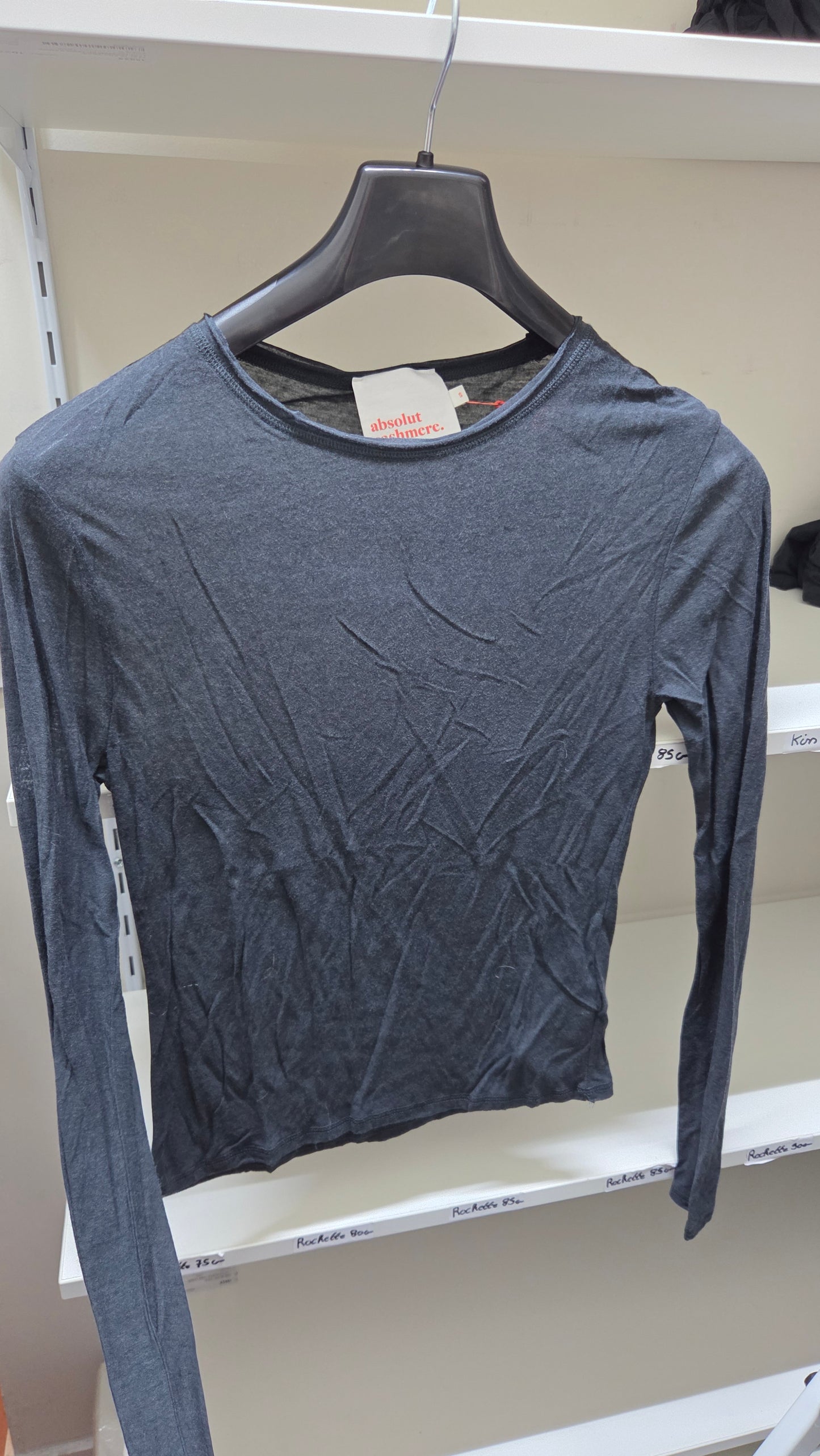 Sous pull gris noir