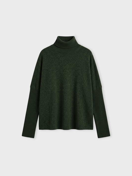 Pull Cachemire Clara dark artichoke