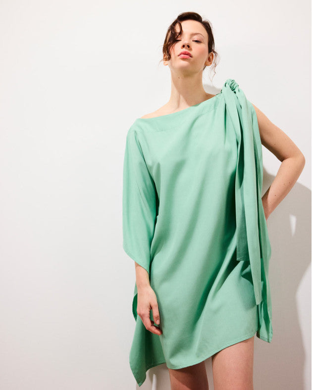 Robe Kimono vert amande