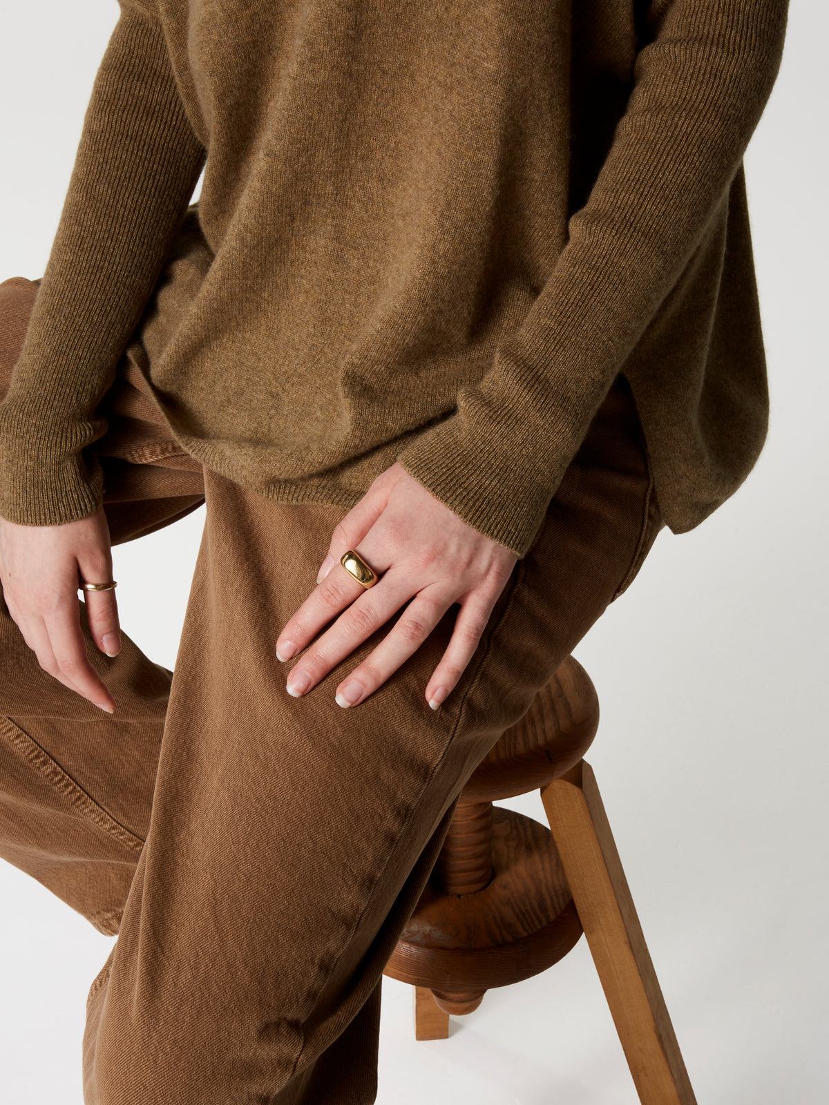 Pull Cachemire Clara Bronze