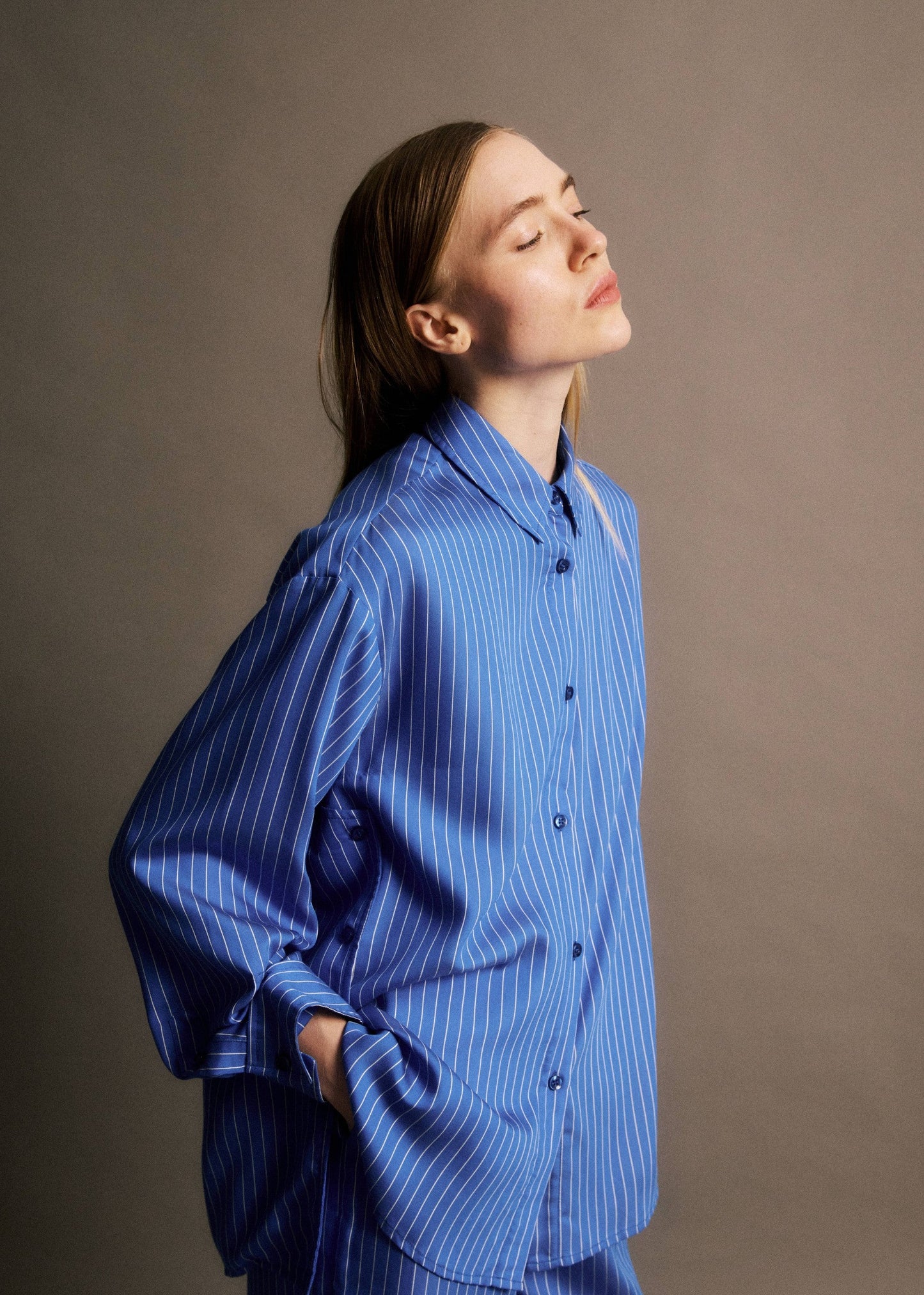 Chemise Owen bleue