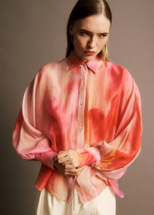 Chemise Étienne explosion florale