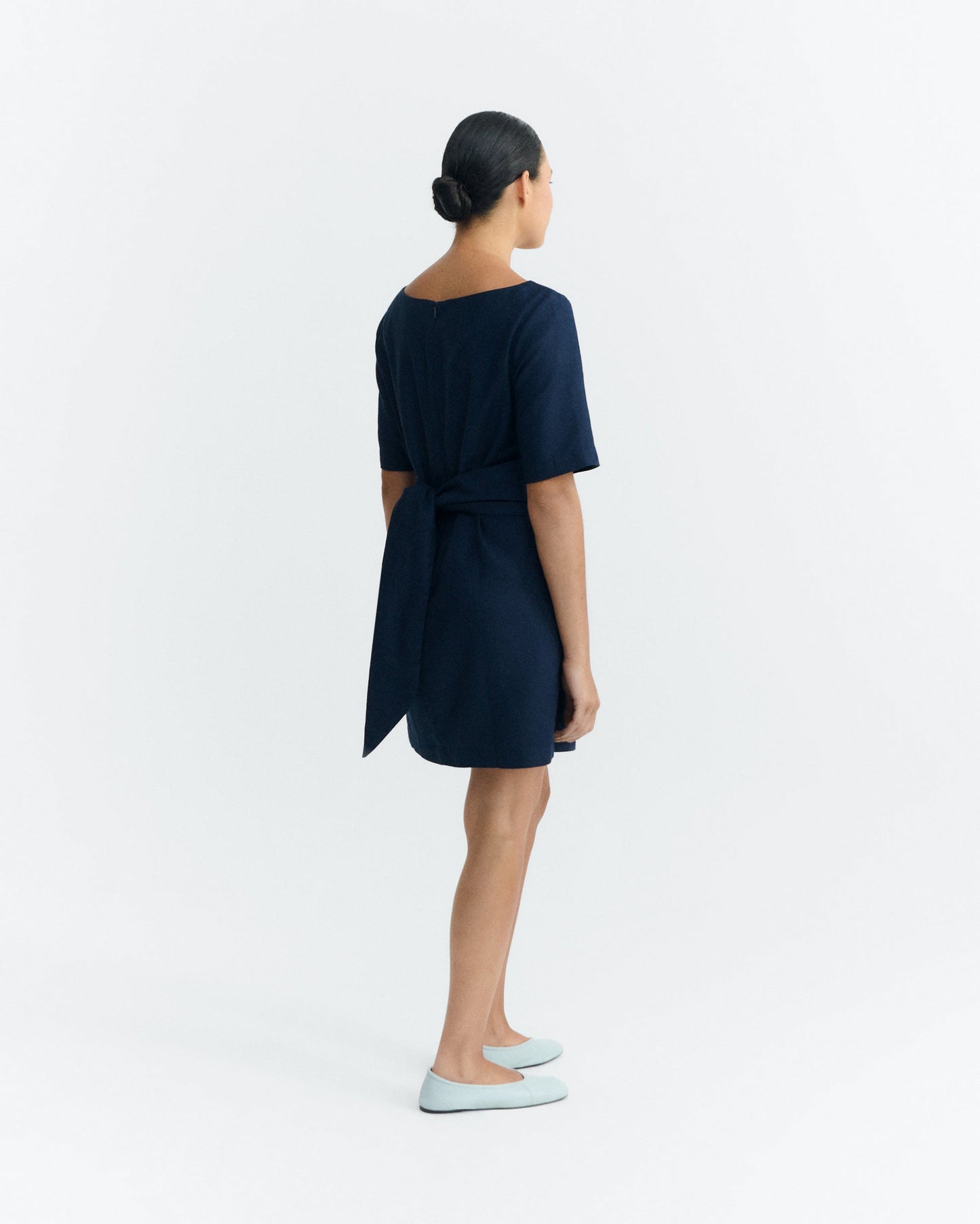 Robe Kieran bleu marine