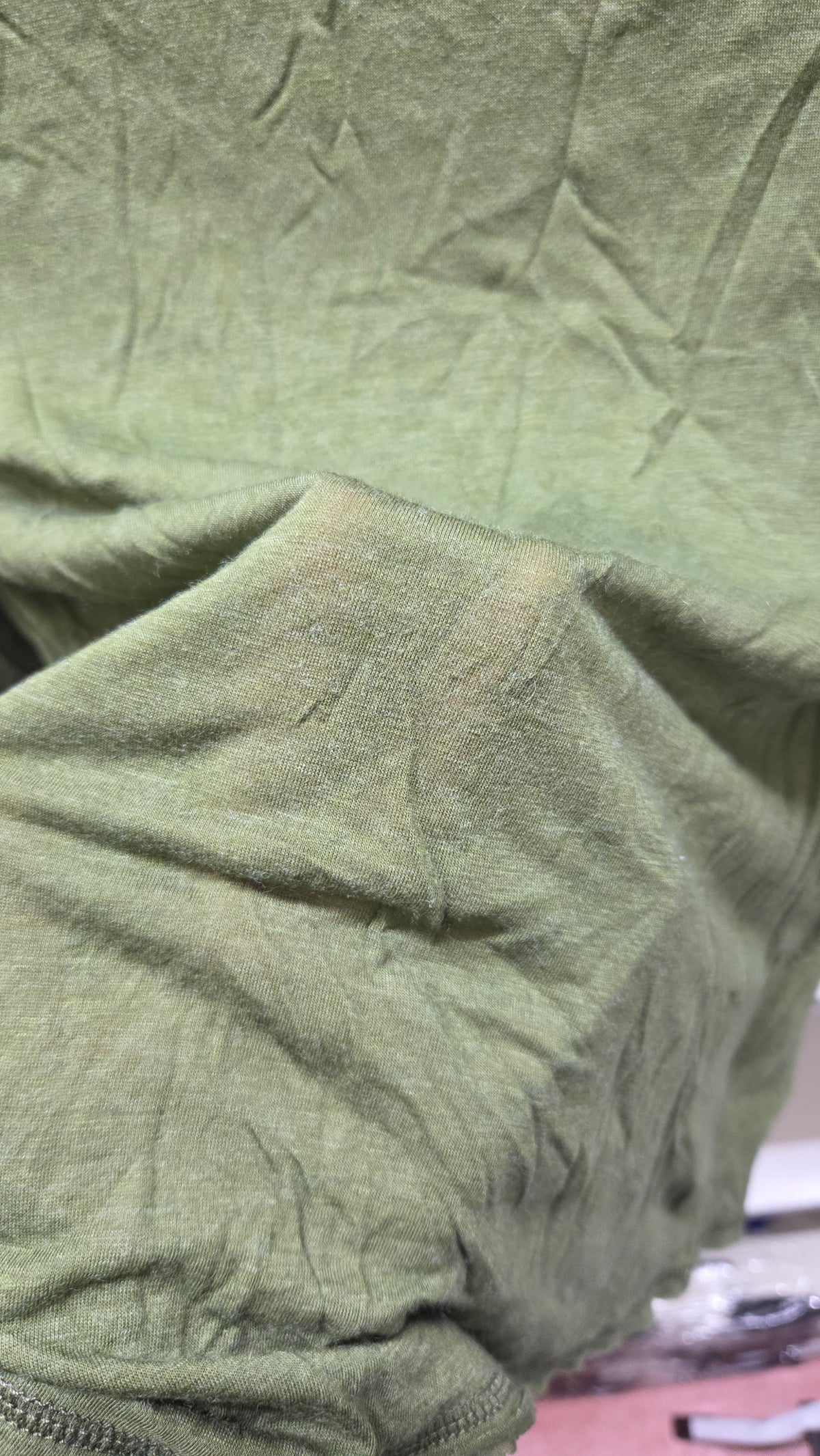 Sous pull vert forêt