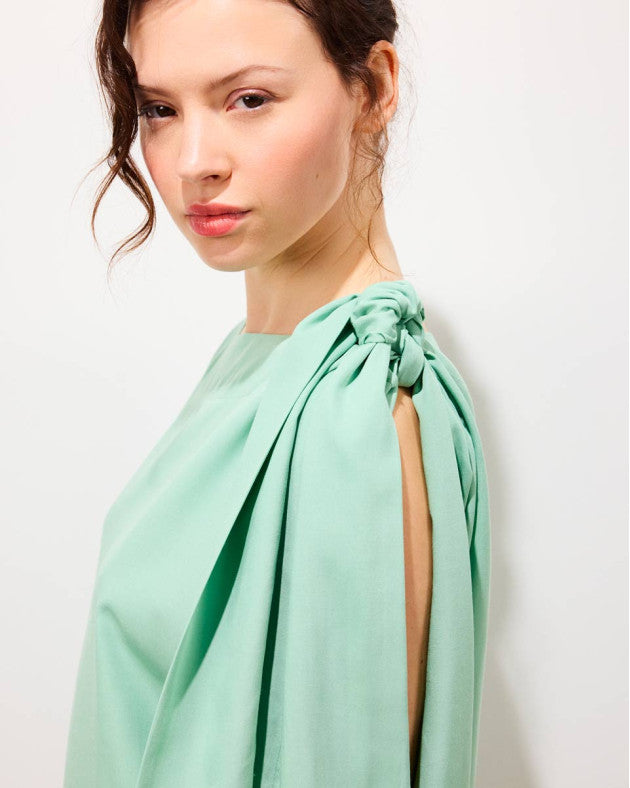 Robe Kimono vert amande