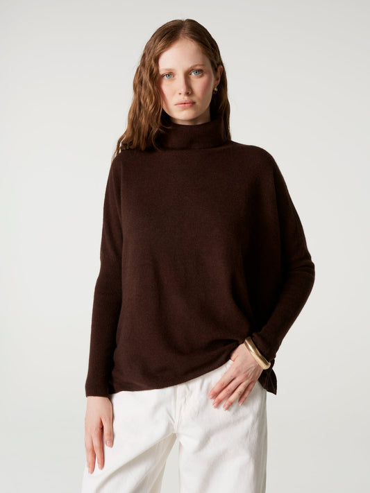 Pull Cachemire Clara brownie
